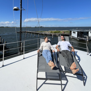 Urlaub machen auf dem Hausboot auf Rügen